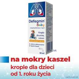 Deflegmin Baby krople doustne 7,5 mg/ml, 50ml