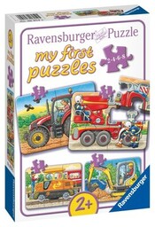 RAVENSBURGER Puzzle W pracy 6954 (20 elementów)