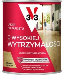 Lakier do parkietu jednoskładnikowy połysk 2,5 l bezbarwny