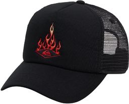 czapka dziecięca QUIKSILVER YOUTH MONGREL FLAME TRUCKER Black