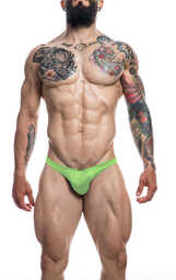 Cut4Men Thong C4m03 Provocative Neon Green