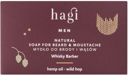 Naturalne mydło do brody i wąsów Whisky Barber