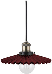 Globen Lighting - Cobbler 25 Lampa Wisząca Burgundy