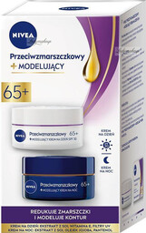 Nivea - Zestaw Przeciwzmarszczkowy - Modelujący 65+ -