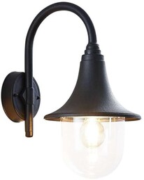 Lindby - Nalevi Ścienna Lampa Ogrodowa Black