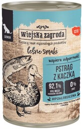 WIEJSKA ZAGRODA - Karma mokra dla psa senior