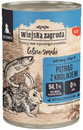 WIEJSKA ZAGRODA - Karma mokra dla psa szczeniak