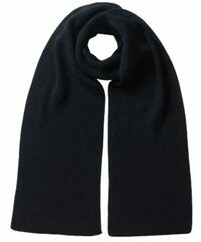 Joshua Ellis Rib Knitted Cashmere Scarf