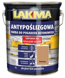 Lakma Akrybet B30 Beton beżowy 4 L