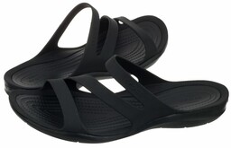 Klapki Crocs Swiftwater Sandal W Black 203998-060 (CR120-e)