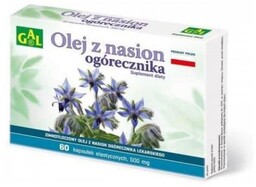 Olej z nasion ogórecznika GAL - 60 kapsułek