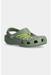 Crocs klapki Classic Lockdown Clog męskie kolor zielony