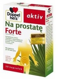 DOPPELHERZ AKTIV FORTE Na prostatę - 30 kapsułek