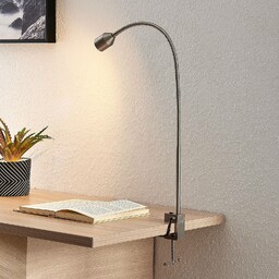 Lindby Lampa z klipsem LED Hanilo, wysokość 80