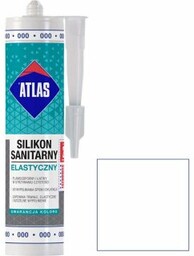 Silikon sanitarny Atlas 000 transparentny 280 ml