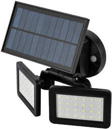 Lampa solarna ścienna SMD LED 450 lm