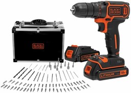 Wiertarko-wkrętarka 18V CDC18BAFC-QW BLACK+DECKER