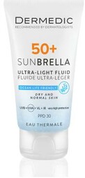 DERMEDIC SUNBRELLA Ultralekki krem ochronny SPF50+ do skóry