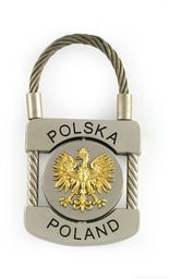 Brelok kłódka - Polska