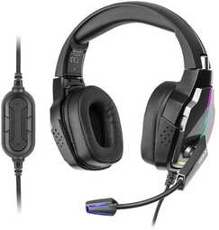 Tracer Gamezone Hydra Pro RGB 7.1 Nauszne Czarny