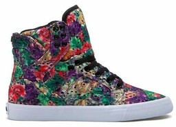 buty Supra - Skytop High Floral-White (FLO)