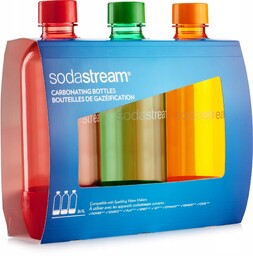 Zestaw Butelek 3x1l Do Saturatora!!! SodaStream