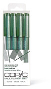 COPIC Multiliner Cienkopis 0.5,0.3,0.1,0.05 olive