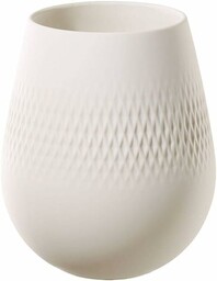 Villeroy & Boch Collier Blanc Wazon, Porcelana, Przezroczysty,