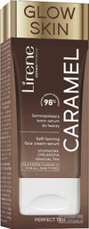 Lirene - CARAMEL - Self-Tanning Face Cream-Serum -