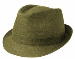 Stetson Trilby Linen Forest Green