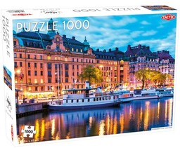 TACTIC Puzzle Lovers Stockholm Old Town 56678 (1000