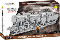 Cobi, klocki, HC Trains lokomotywa KRIEGSLOKOMOTIVE BAUREINE 52