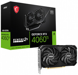 MSI GeForce RTX 4060 Ti VENTUS 2X BLACK