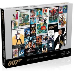 Puzzle WINNING MOVES James Bond 007 Posters WM01313-ML1-6