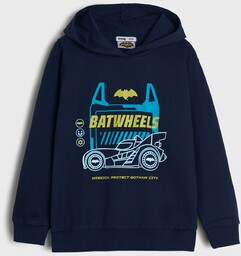 Sinsay - Bluza Batman - Granatowy