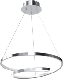 Lucero LED lampa wisząca 1-punktowa chrom ML7949