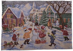 Podkładka świąteczna Winter Scene, 33 x 48 cm