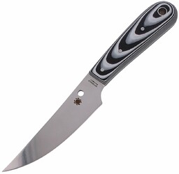 Nóż Spyderco Bow River G-10 Black-Gray, Plain 8Cr13MoV