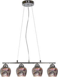 Candellux SIRIUS 34-59628 lampa wisząca szklany klosz 4X60W