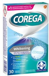 Corega Tabs Whitening tabletki i roztwory czyszczące 30