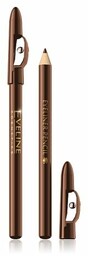 EVELINE_Eyeliner Pencil kredka do oczu krótka Brown