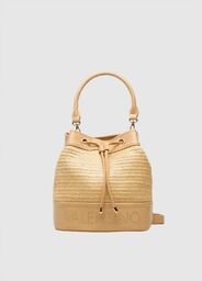 VALENTINO Beżowa torebka Float Bucket Bag