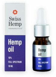 Olej CBD 10% 10ml pełne spectrum Swiss Hemp