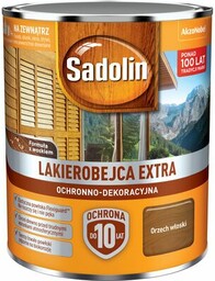 Lakierobejca Ochronno-Dekoracyjna Extra Orzech Włoski 0,75 l Sadolin