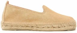 Espadryle Manebi Suede Flat Espadrilles Beżowy