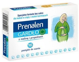 Prenalen Gardło, 16 pastylek