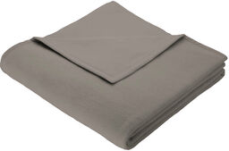 Biederlack Koc bawełniany Cotton Home Taupe