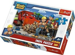 Trefl PUZZLE 60 BOB I WENDY/BOB BUDOWNICZY TREFL