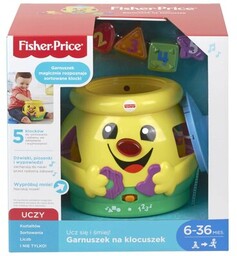 FISHER PRICE Klocki sensoryczne Garnuszek K0428