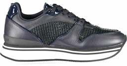 NIEBIESKIE BUTY SPORTOWE EMPORIO ARMANI DAMSKIE